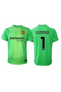 Inter Milan Yann Sommer #1 Maalivahti Jalkapallovaatteet Kolmaspaita 2025-26 Lyhythihainen